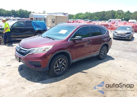 2016 Honda Cr-V Se z USA, uszkodzony, nr VIN 2HKRM3H46GH549221